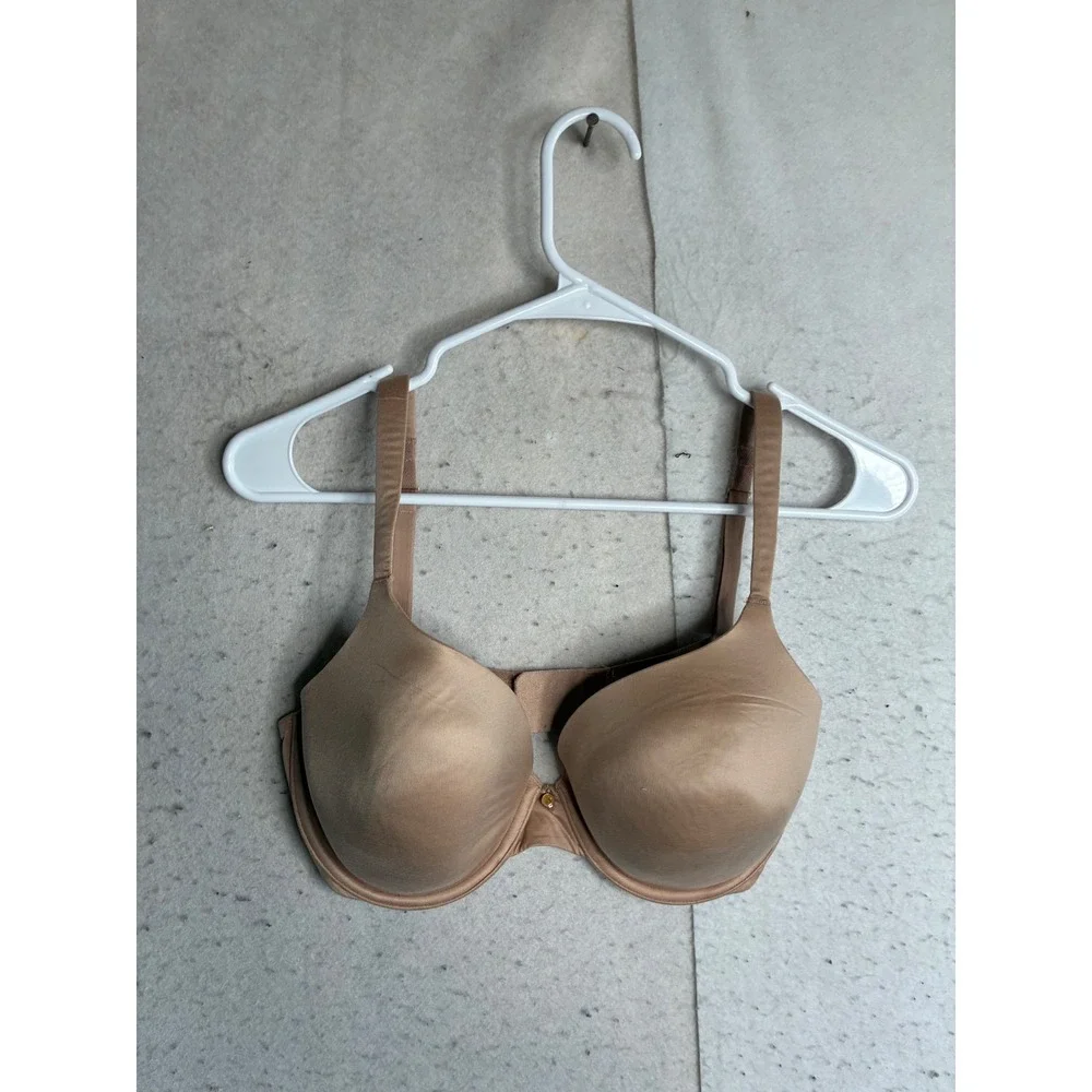 Victoria's Secret Body by Victoria Lined Perfect Coverage Bra Tan Nude 34DD